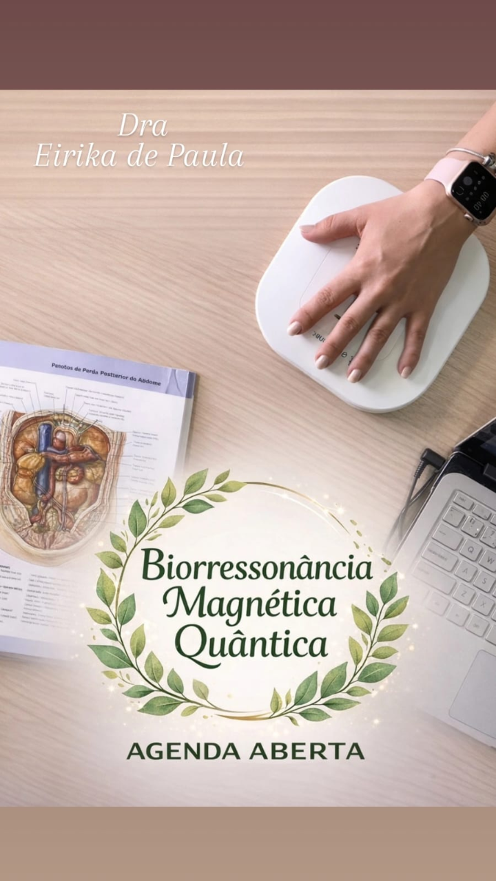 Sessão de Biorressonância Magnética Quântica com a Dra. Eirika de Paula